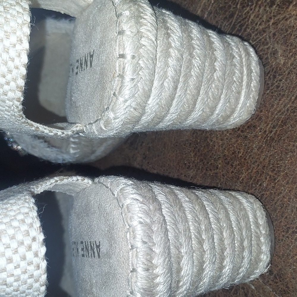 Anne Klein Lenox Espadrille Wedge Sandals - Picture 3 of 14